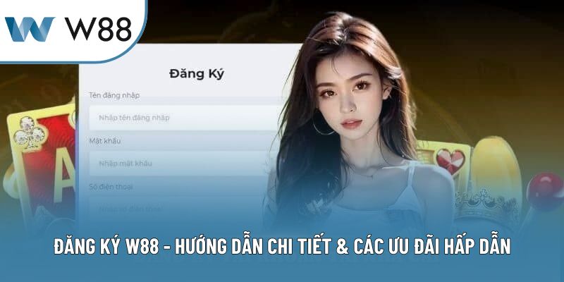 Đăng Ký W88 - Hướng Dẫn Chi Tiết & Các Ưu Đãi Hấp Dẫn